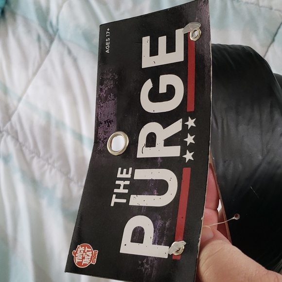 NWT The Purge Abe Lincoln Mask Ages 17+ - Picture 7 of 10